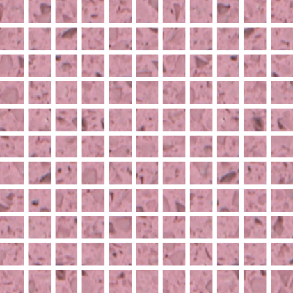 Stardust Quartz Mosaic Tiles: Jordan Pink